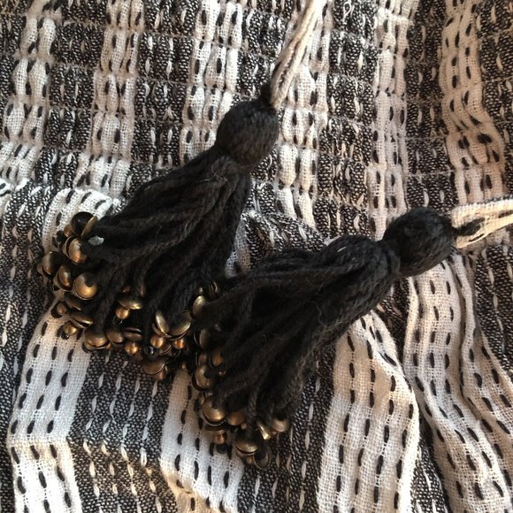 House of Harlow 1960 X REVOLVE Idrissa Pants White Black Stripe - Picture 6 of 6